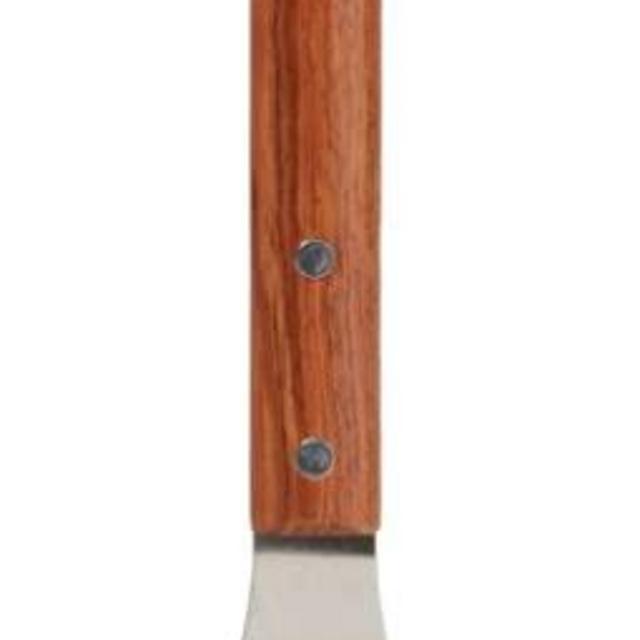 RSVP International Endurance (BQ-TRN) BBQ Grill Spatula Flipper, 18" | Flip Burgers & Other Food w/ Long Handle that Keeps Hands Safe from Fire | Made from Stainless Steel & Rosewood