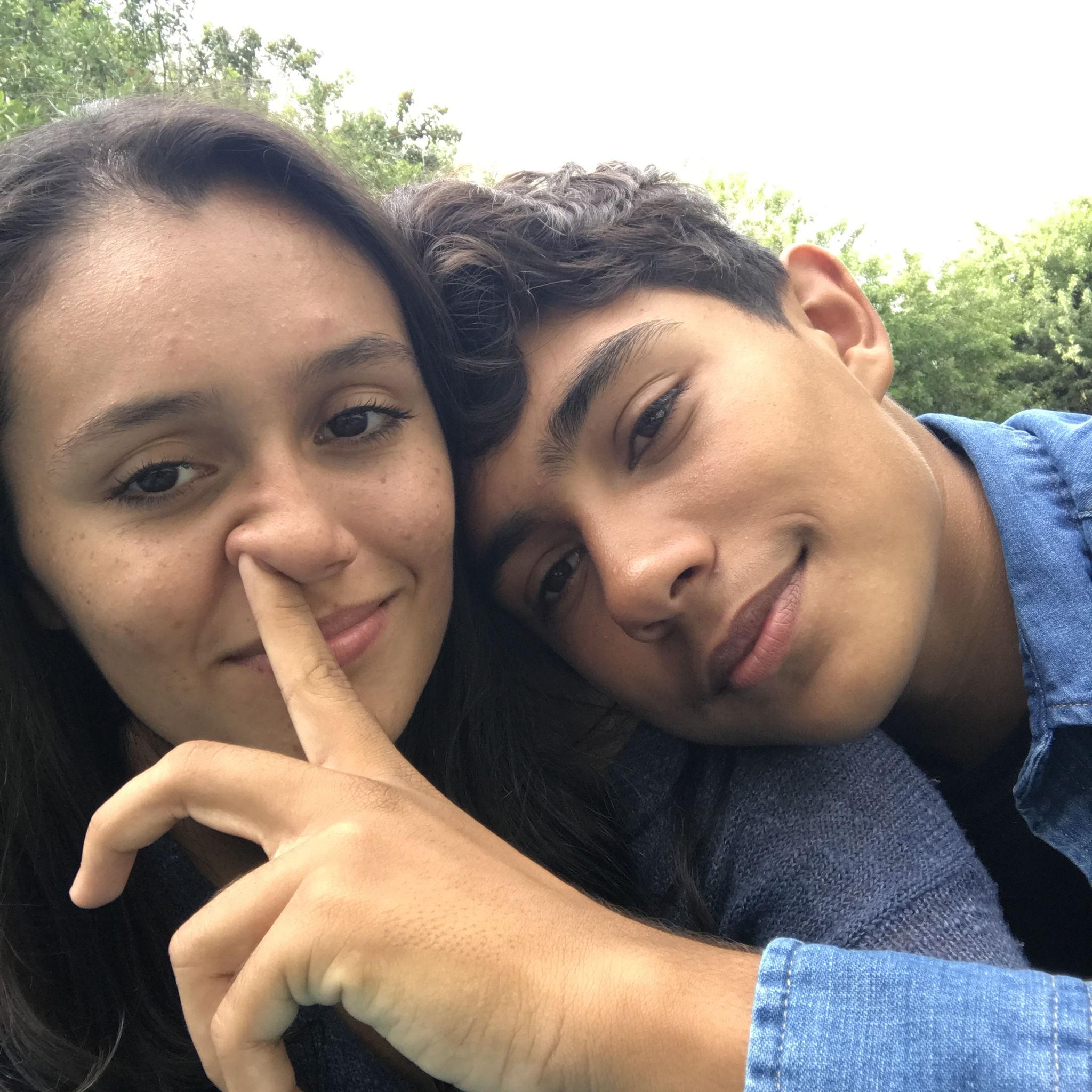 Our first picnic as a couple at Vista View Park in Davie, FL in 2016
