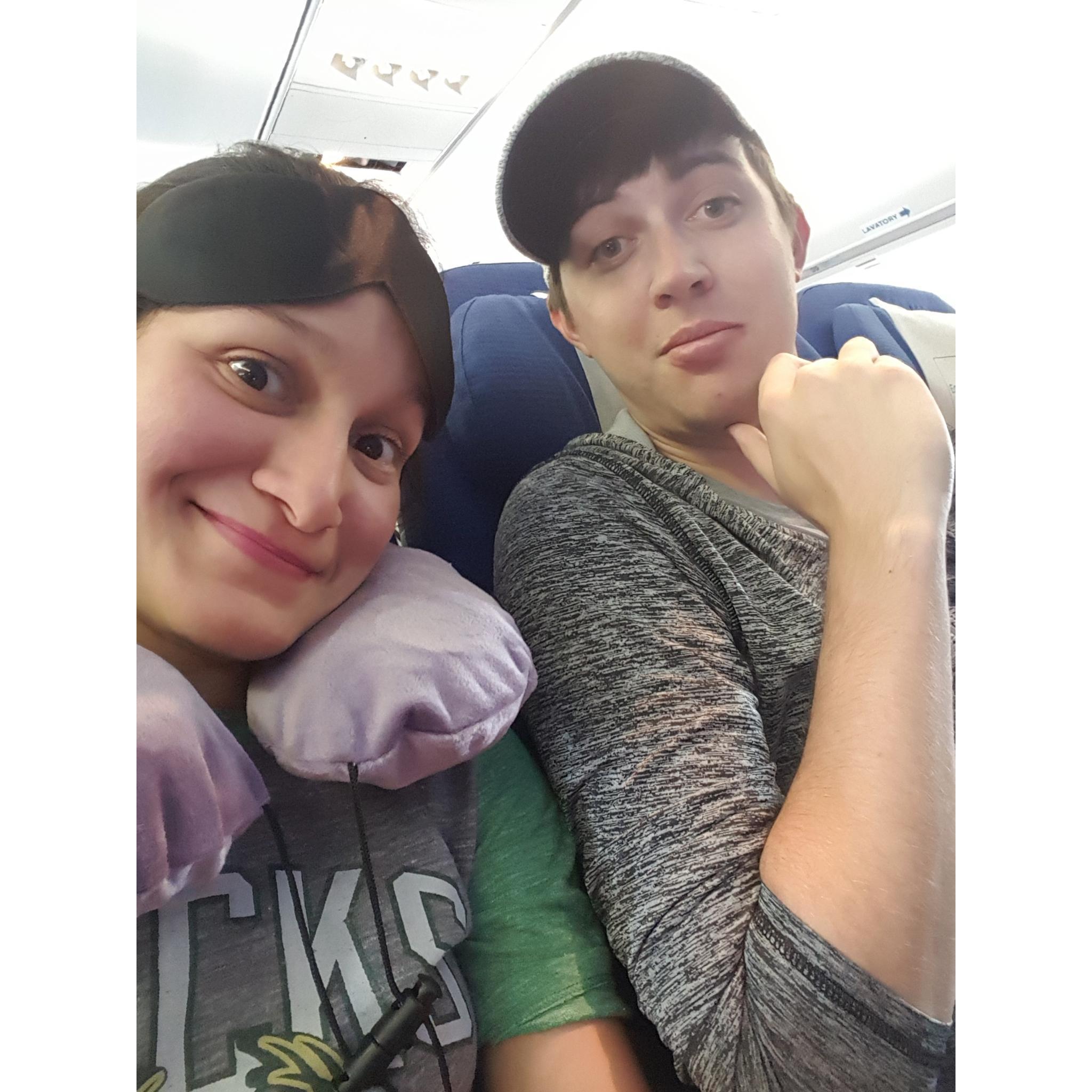 On our way to Europe!