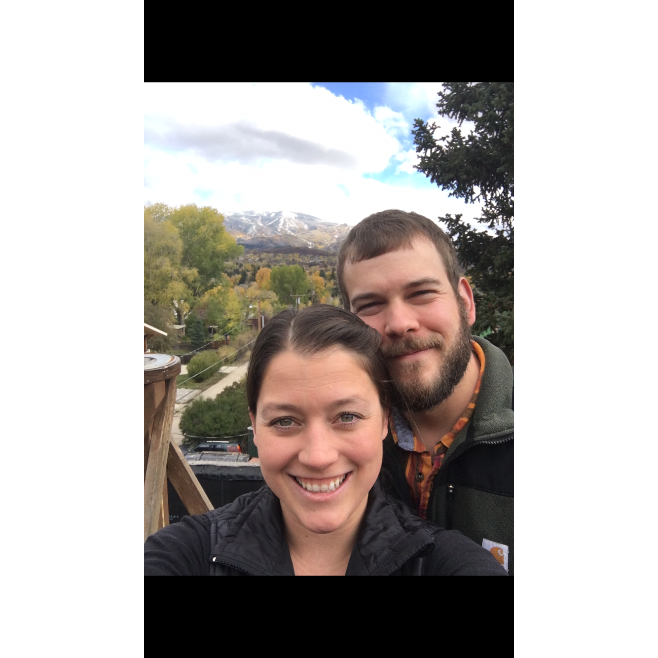 Mount Werner in the background. Steamboat Springs, CO. Taken from the top of the Fielding family home.