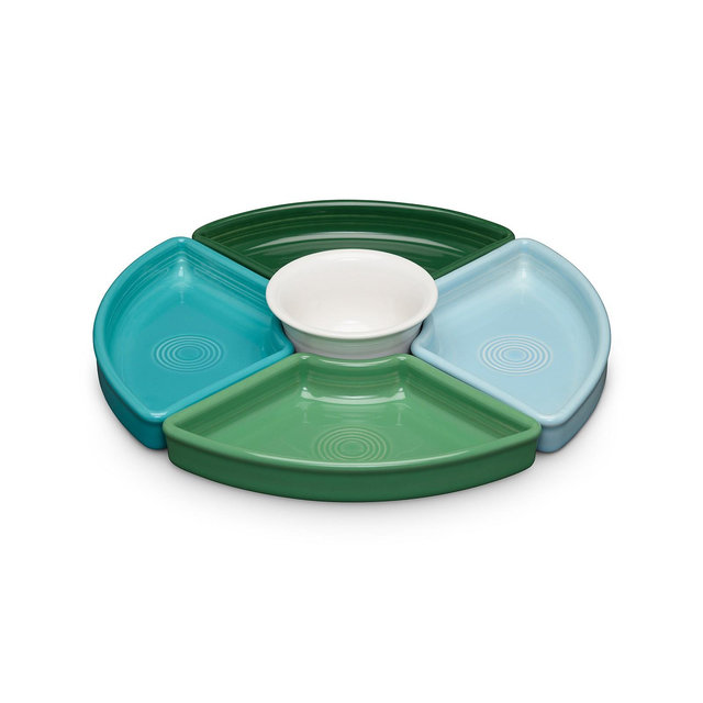 Fiesta 5 Pc. Aegean Mixed Colors Entertaining Set