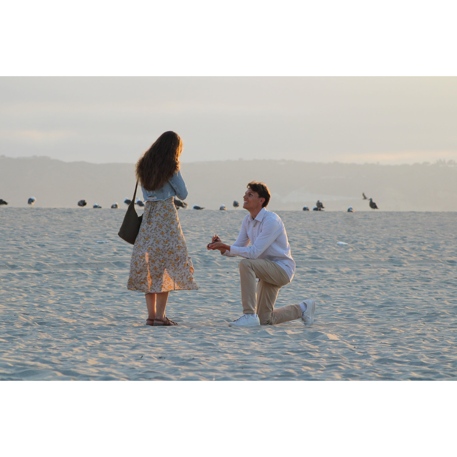 The moment Jake proposed!