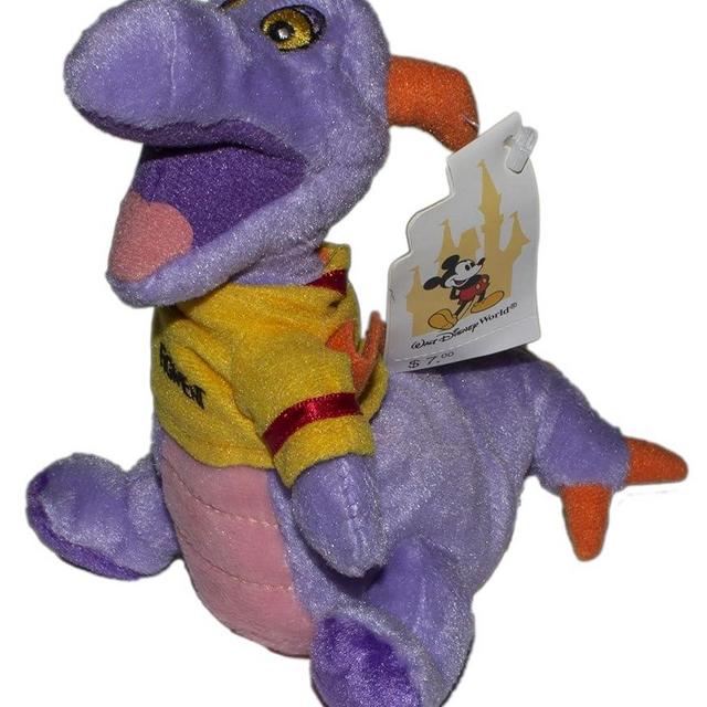 Disney's Figment Dragon 7" Plush Bean Bag