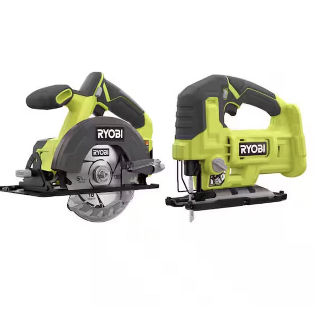 RYOBI ONE+ 18V Cordless 2-Tool Combo Kit