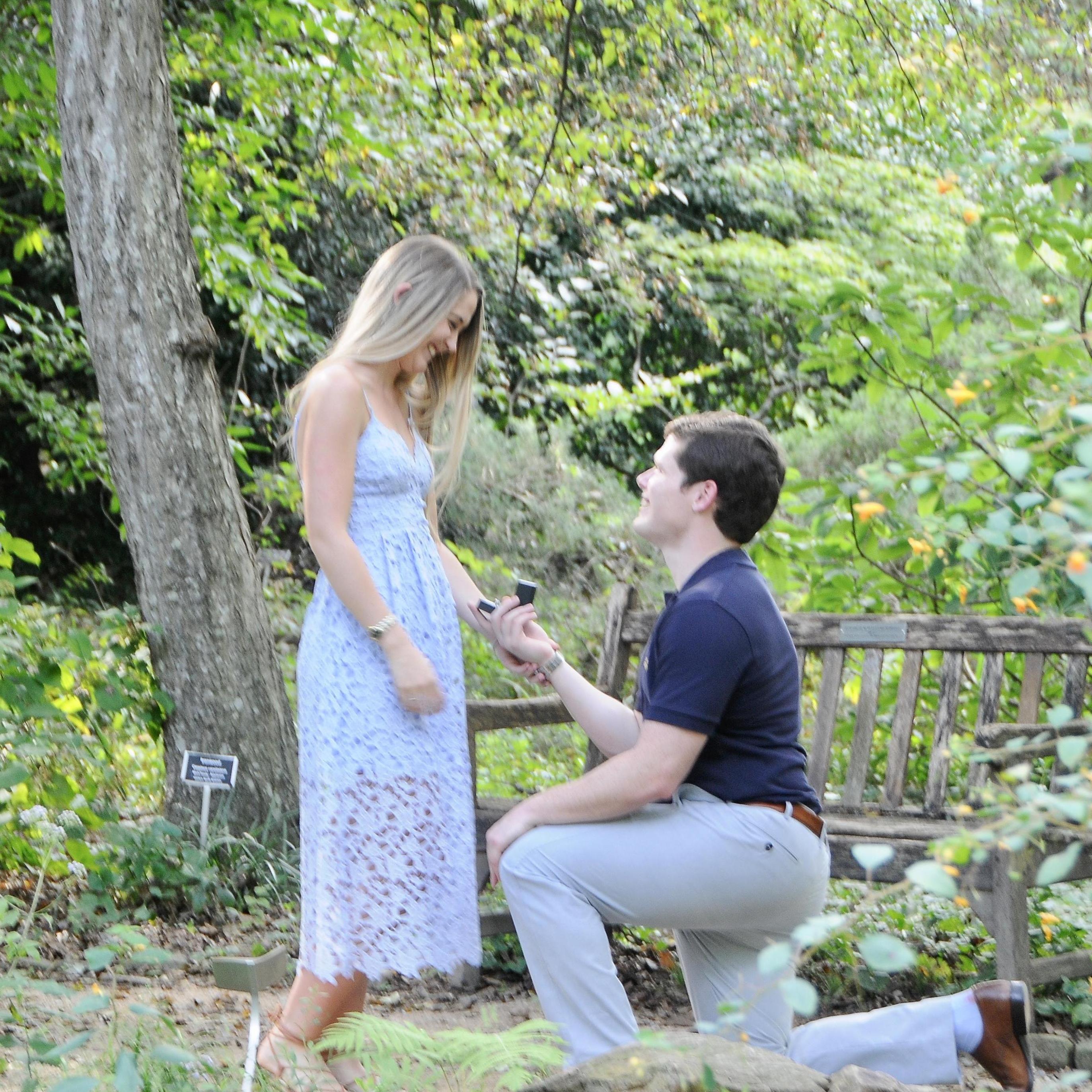 The big proposal at Coker Arboretum!