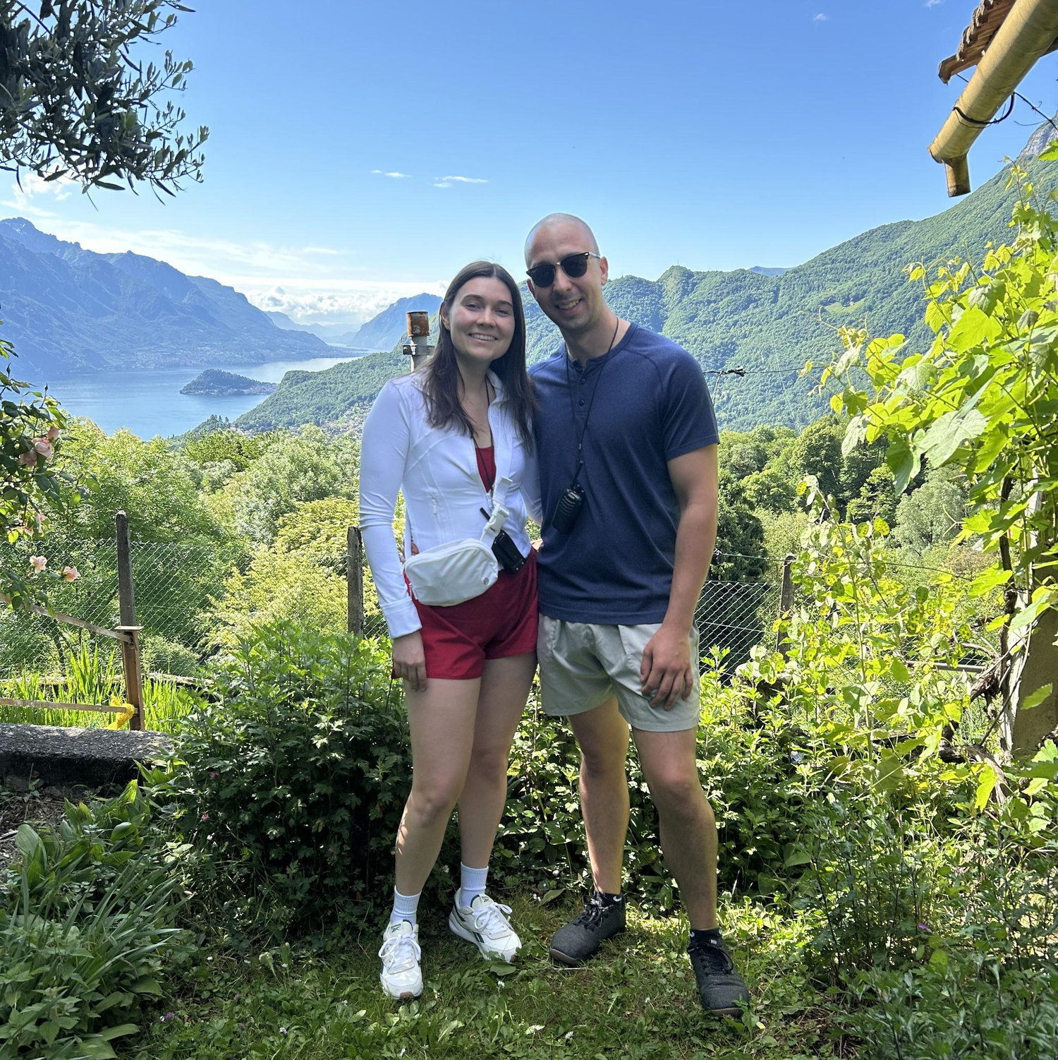 Mountain biking around Lake Como, Italy!