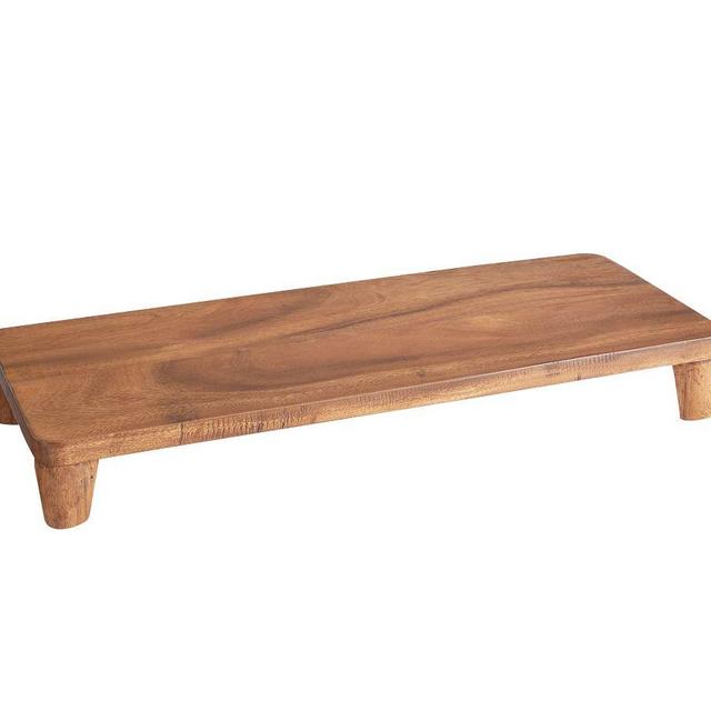 Acacia Wood Pedestals - Rectangle