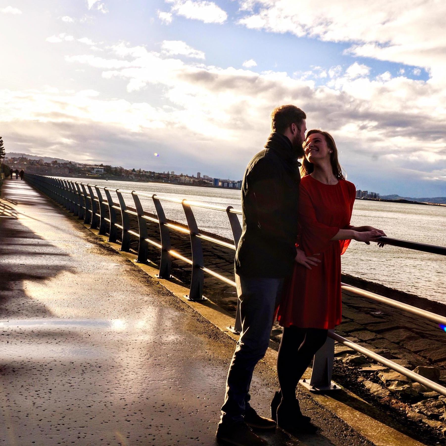 Valentine's day in Scotland last year