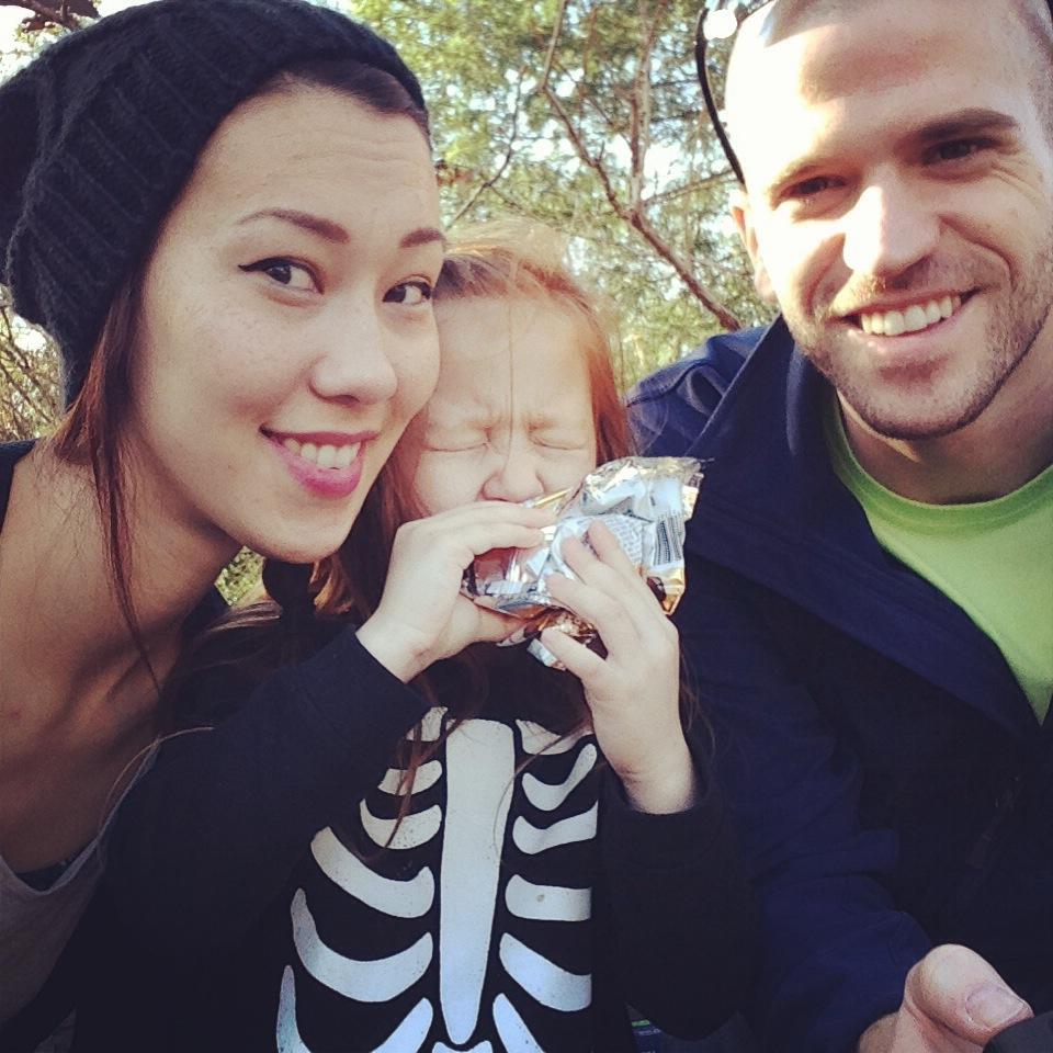The 3 of us at the zoo