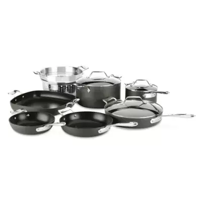 All-Clad Essentials Nonstick 10-Piece Hard-Anodized Cookware Set