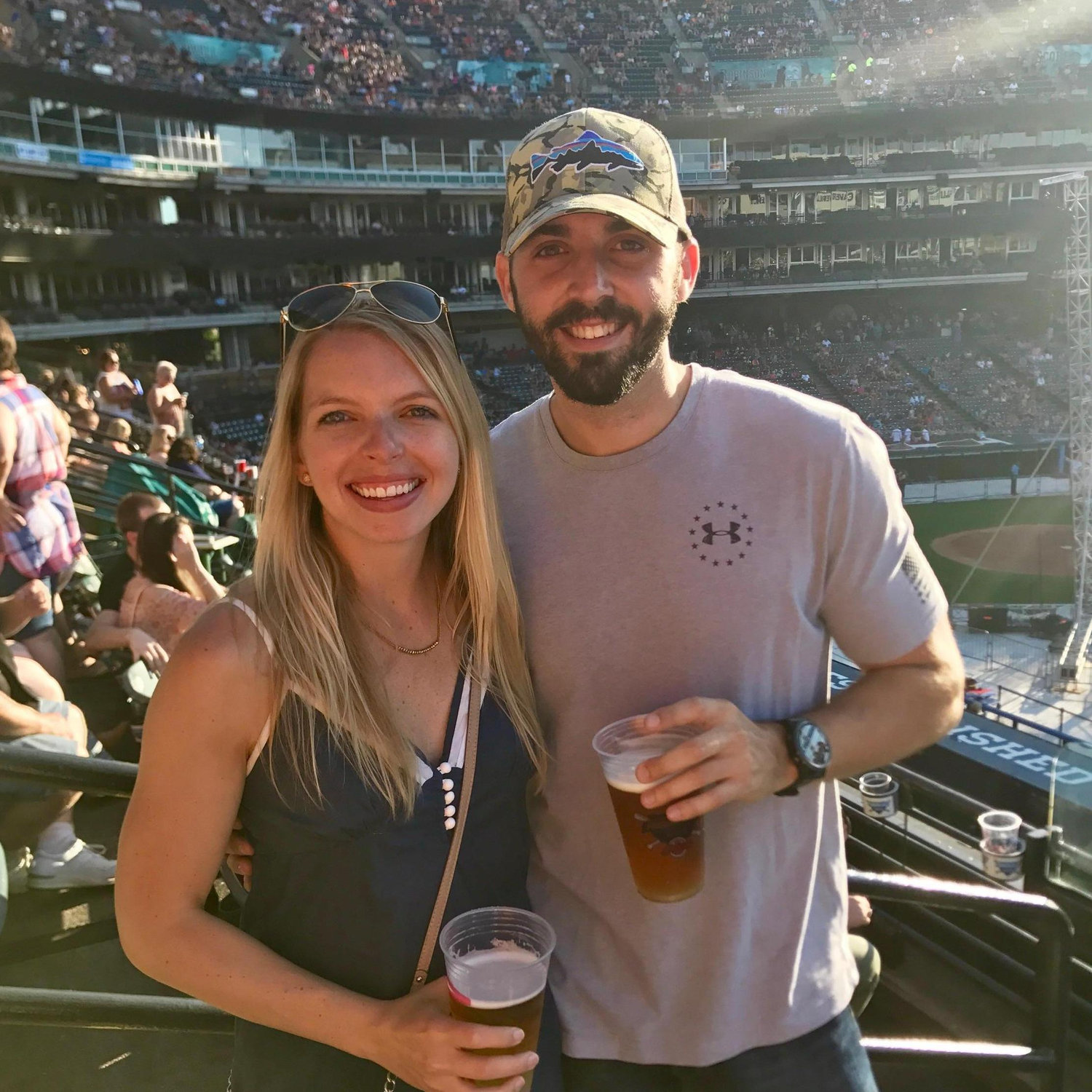 Luke Bryan concert at Progressive Field