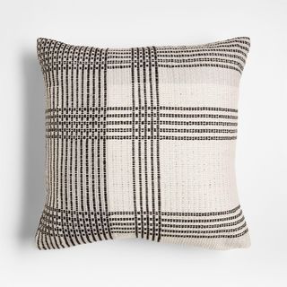 Plaid Outdoor Throw Pillow