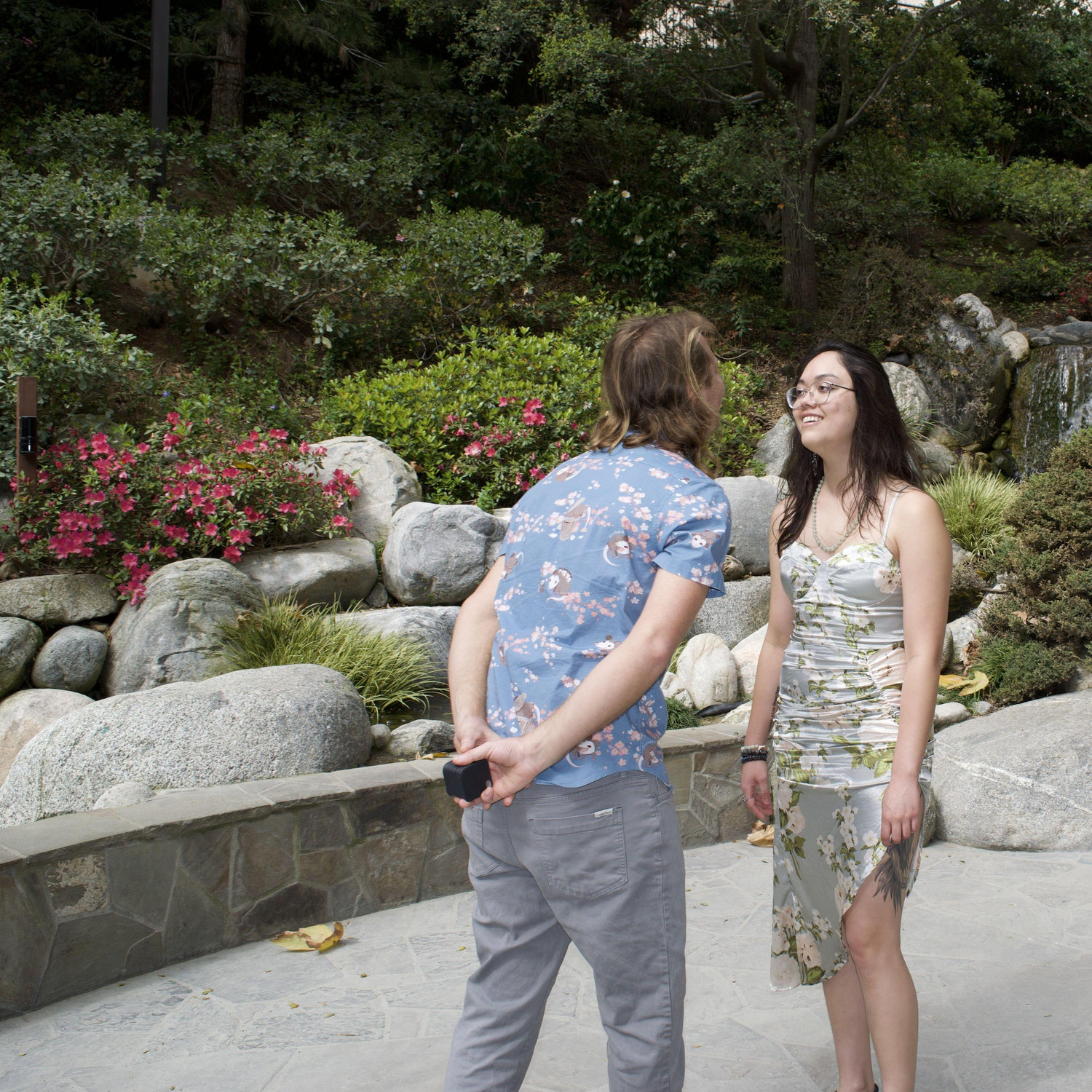 Alora somehow did not notice Mitchell and Nides playing Hot Potato with the ring box