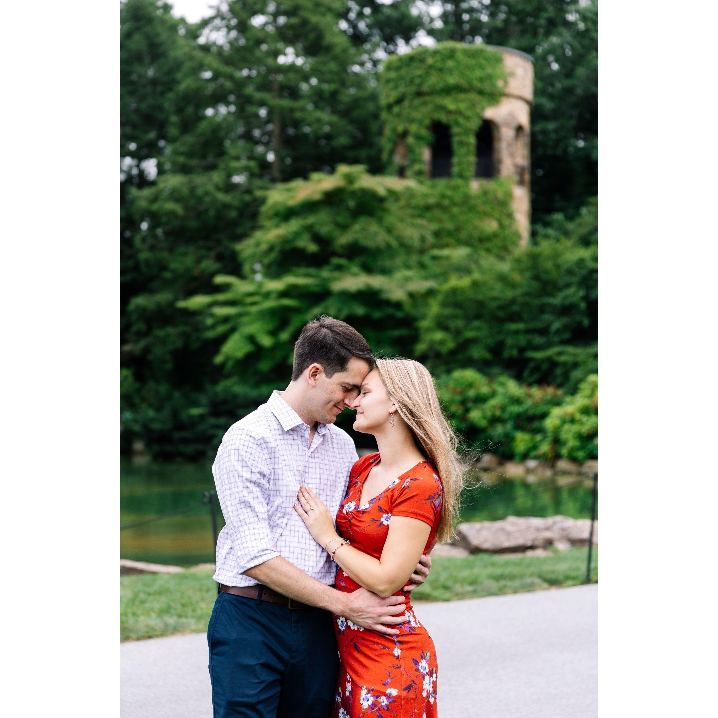 Engagement Session at Longwood Gardens, Aug 2021
