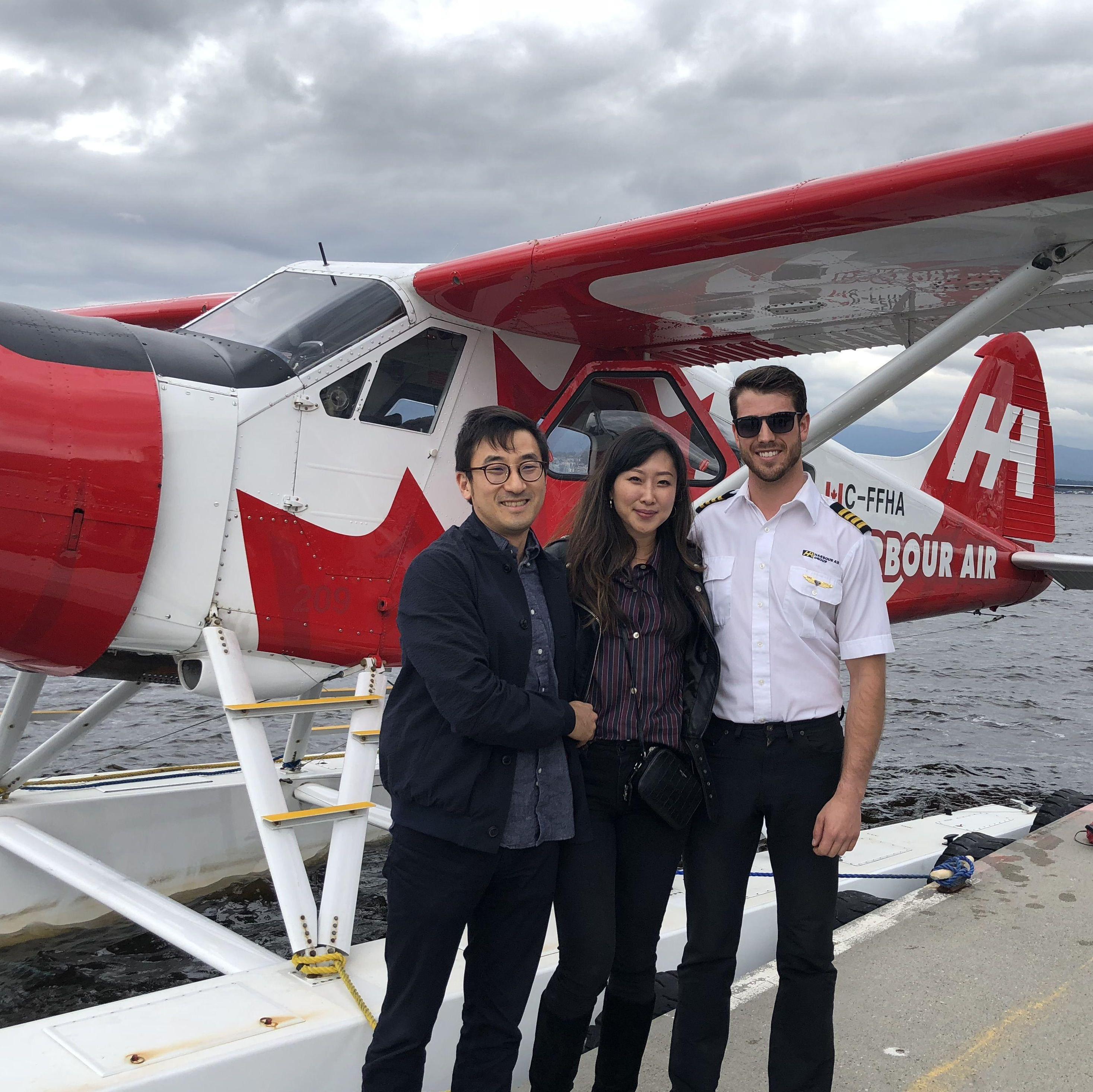 Vancouver - with our Tom Cruise Pilot - Canada