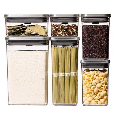 OXO Steel POP 6-Piece Container Set