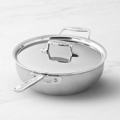 All-Clad d5 Stainless-Steel Essential Pan, 4-Qt.