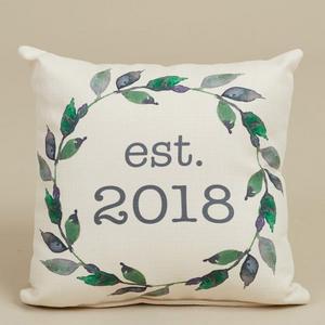 Established in 2018 Pillow