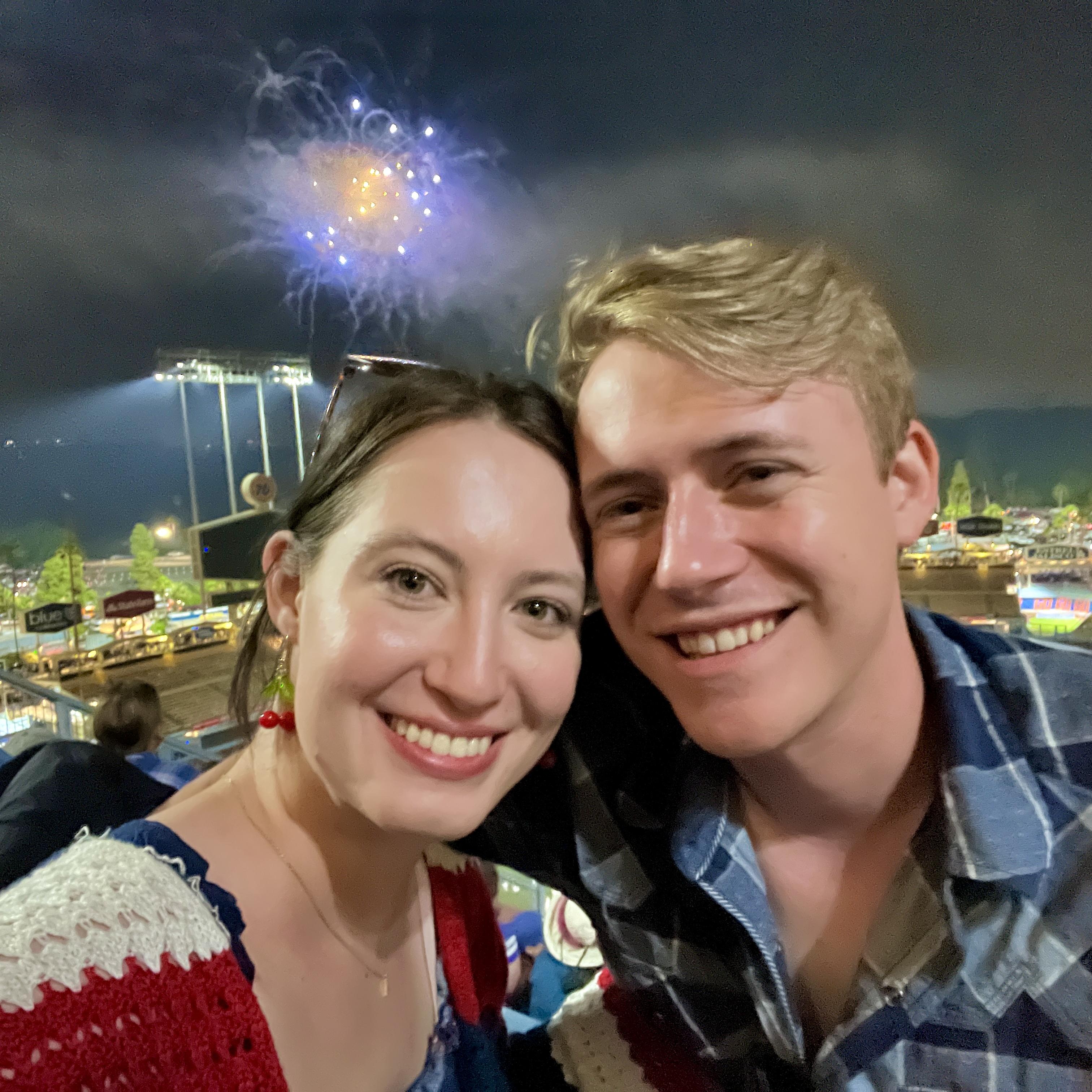 4th of July at Dodger Stadium