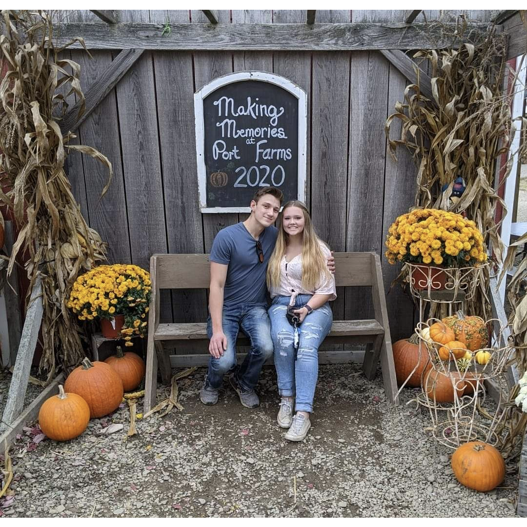 Pumpkin patching!