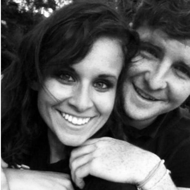 Our first vacation together (we look like babies)