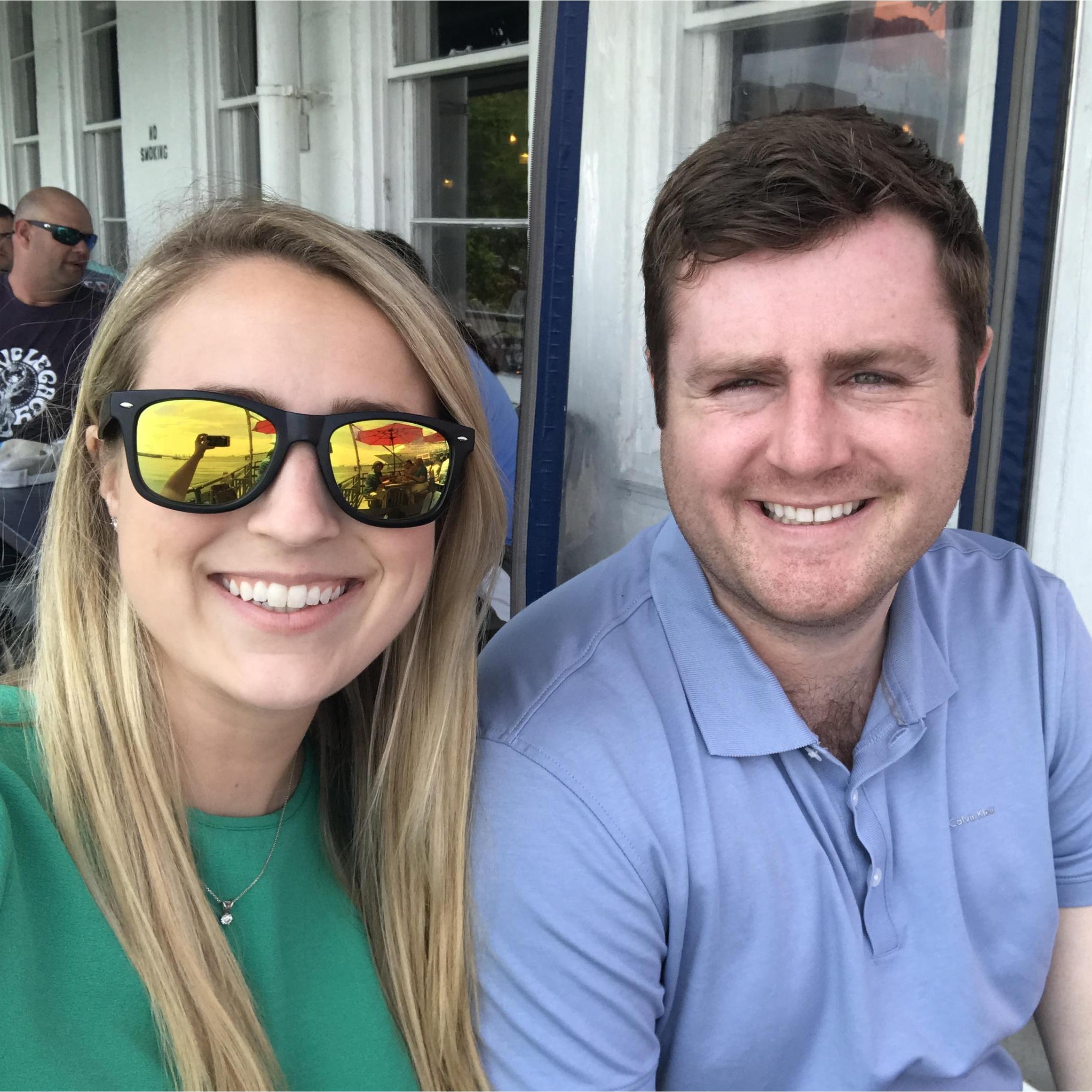 Lunch at Fleet Landing, Charleston