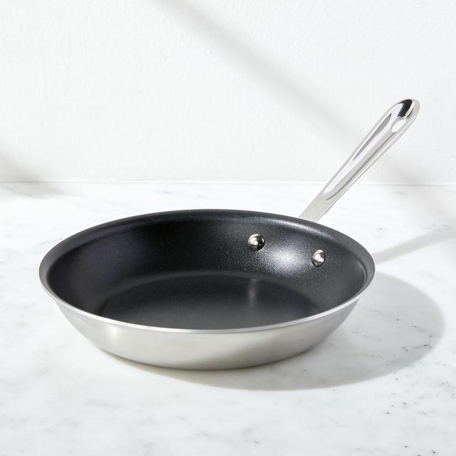 All-Clad © d5 Brushed Stainless Steel 10" Nonstick Fry Pan