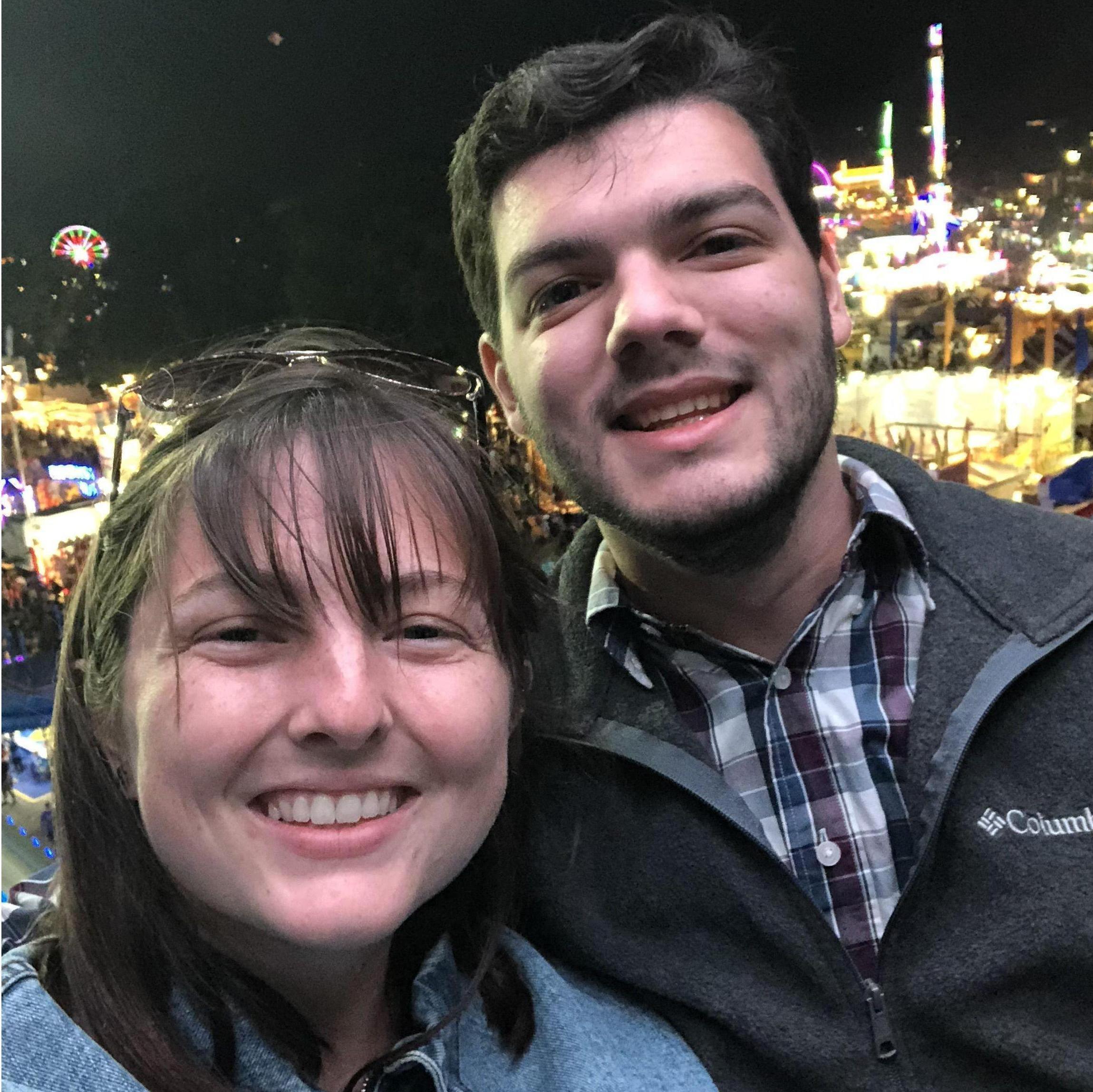 Our first State Fair together as a couple!