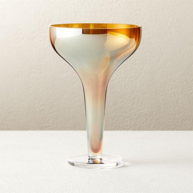 Fia Amber Luster Coupe Cocktail Glass