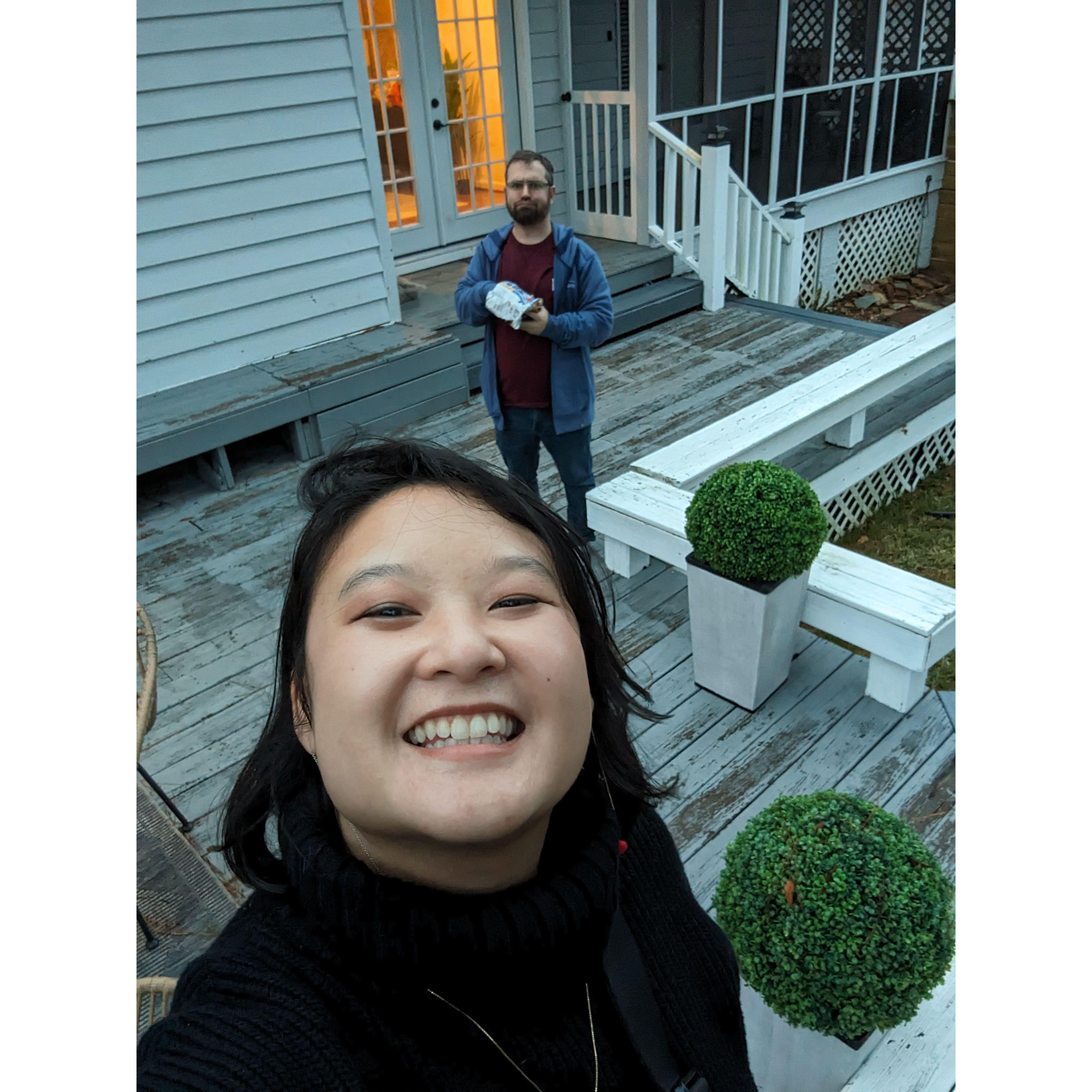 First Destination Xmas with the family in Savannah, GA