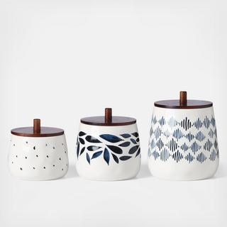 Blue Bay 3-Piece Canister Set