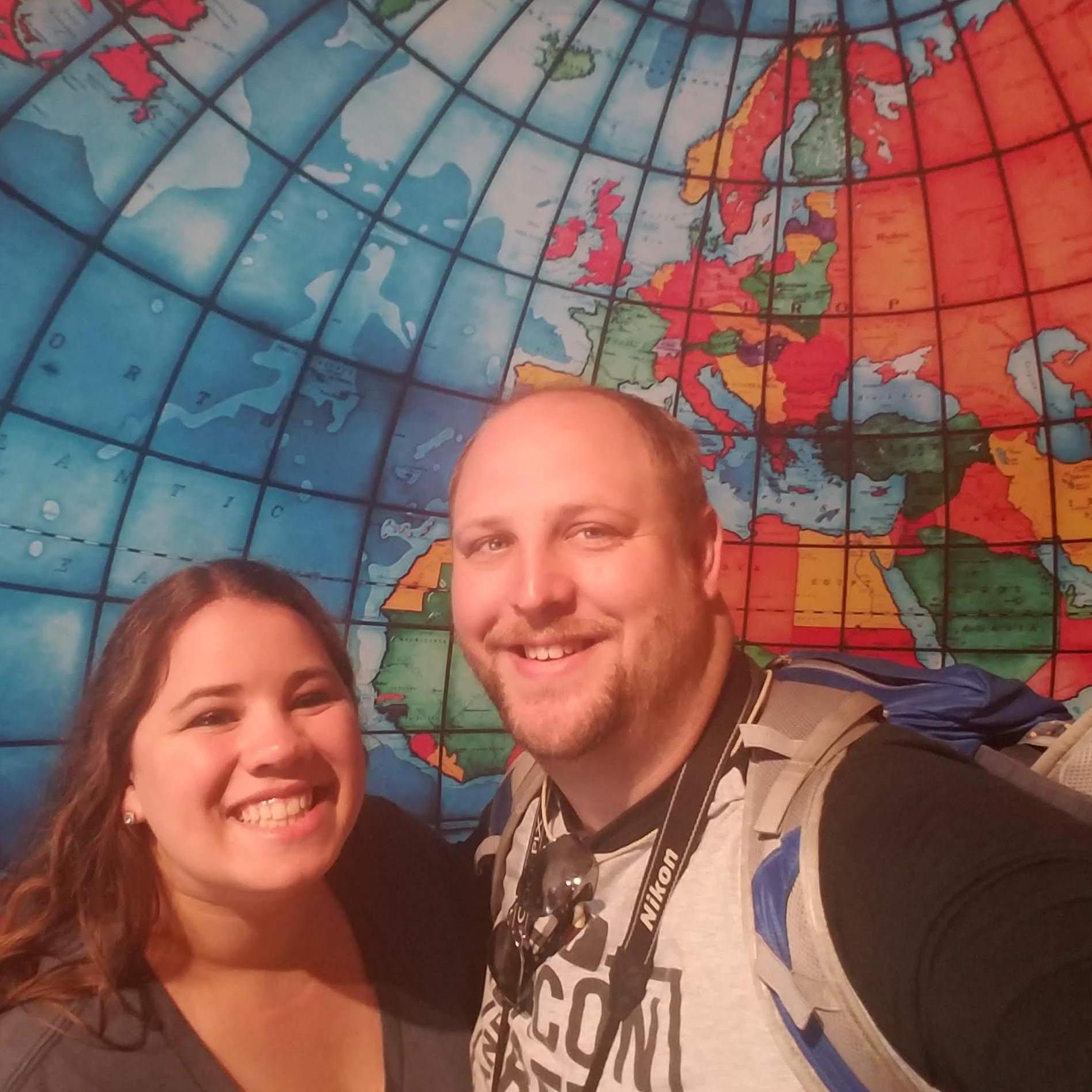 One of the best days in Boston - going to the Mapparium!