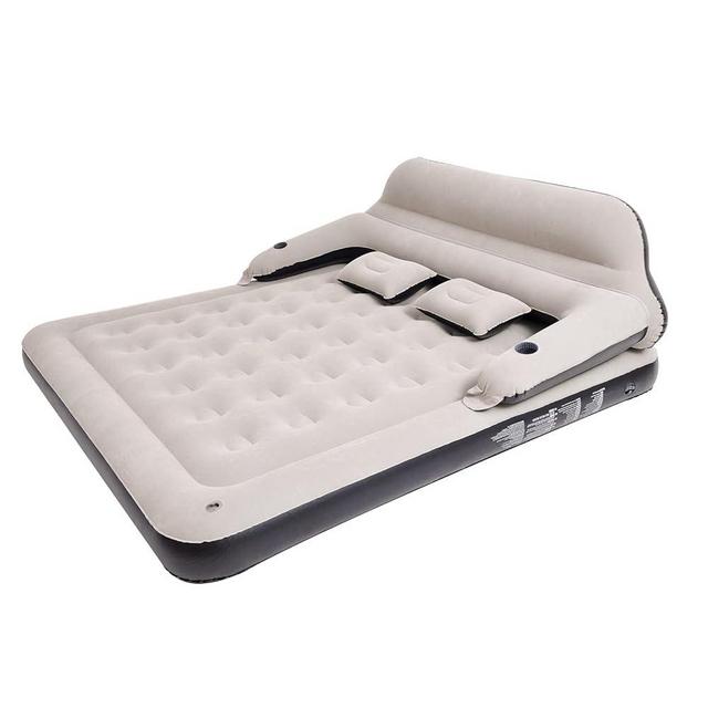 RAPTAVIS King Size Air Mattress Sofa Bed for Camping,Portable Inflatable Couch with Pillow,Blow Up Bed for Outdoor Overnight