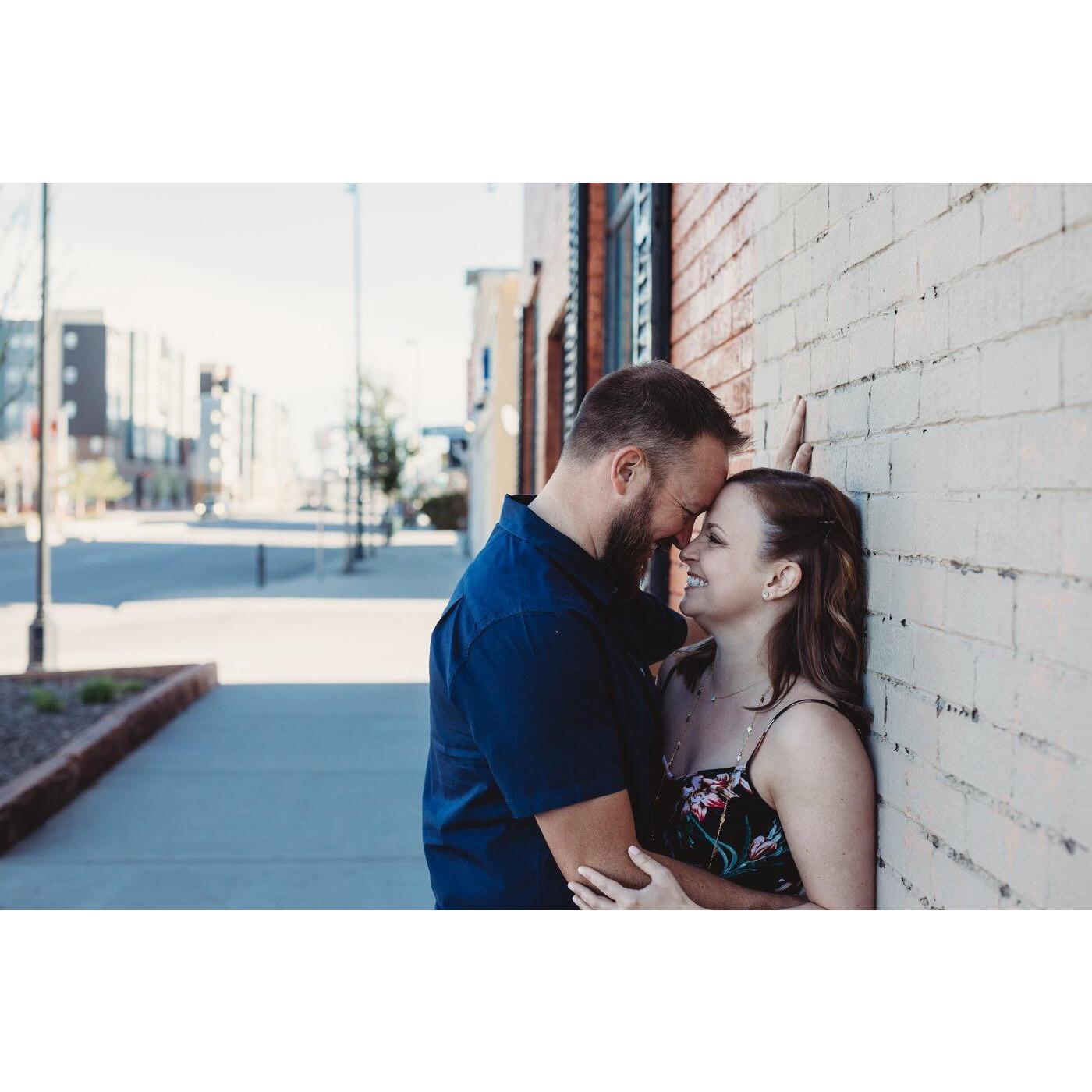 Engagement Shoot. South Broadway, Denver. April 2018