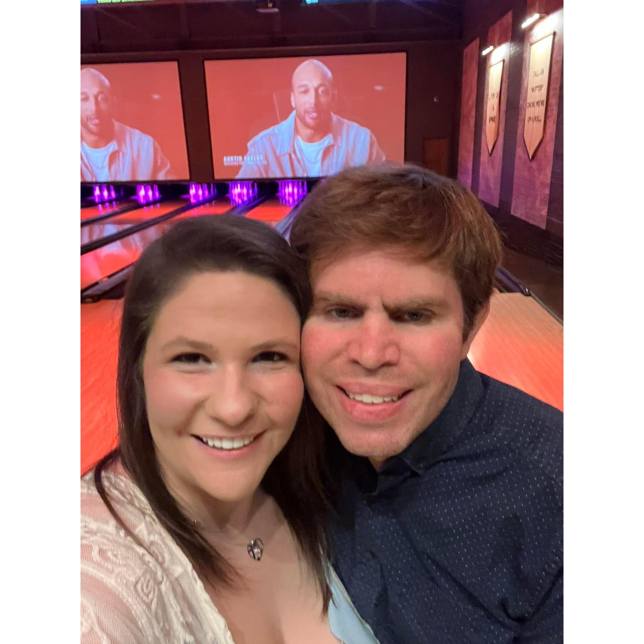 Recreating our first date for our 6-month dating anniversary