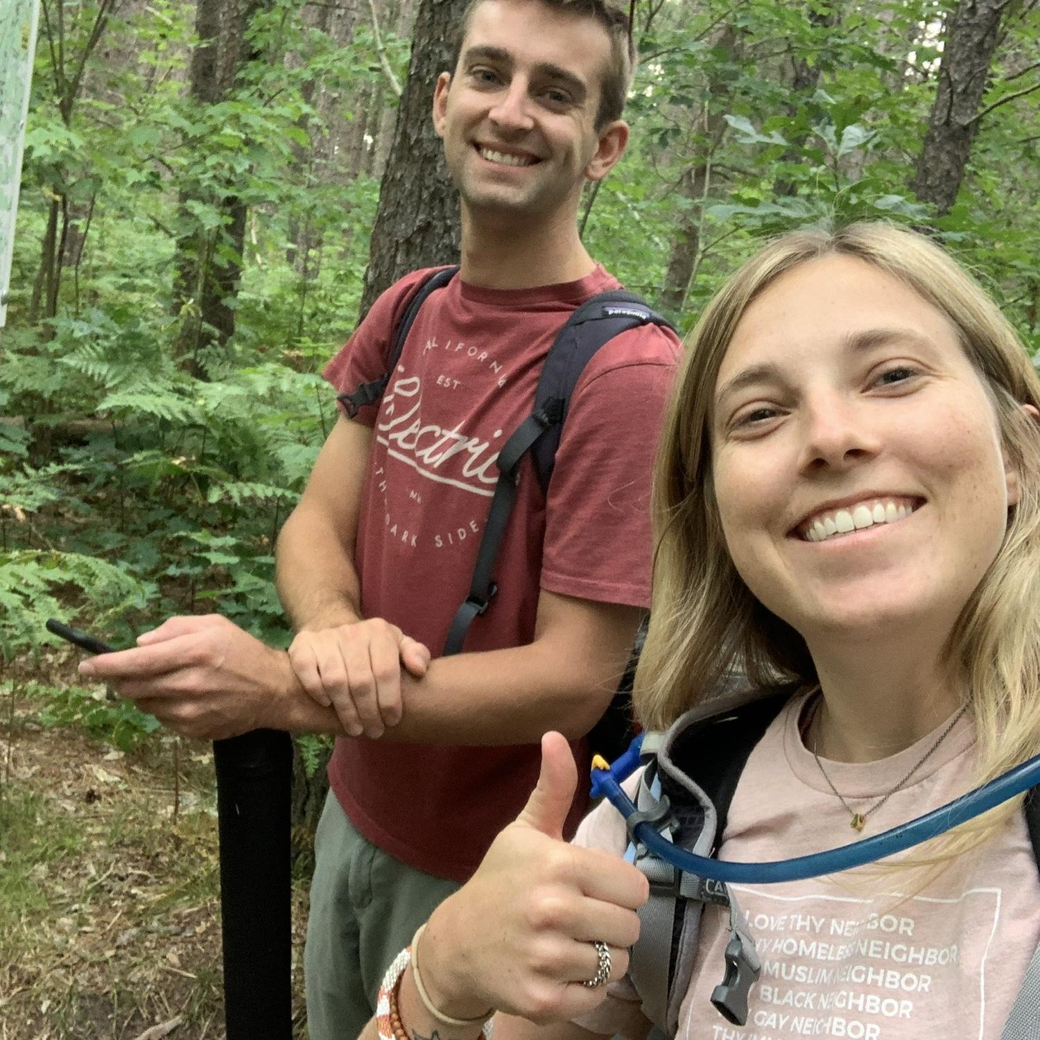 Camping in the Manistee National Forest