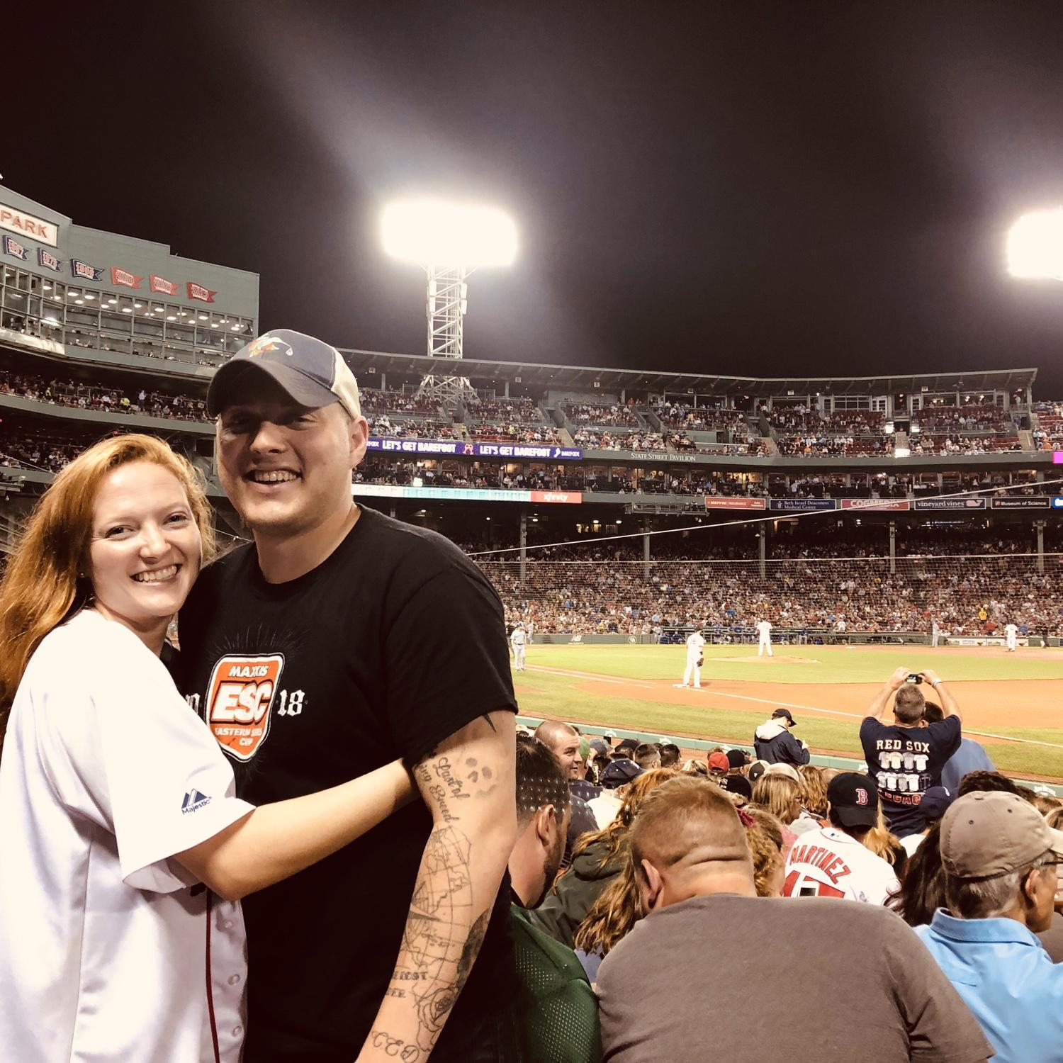 Fenway lights, Sox pride, and forever by your side