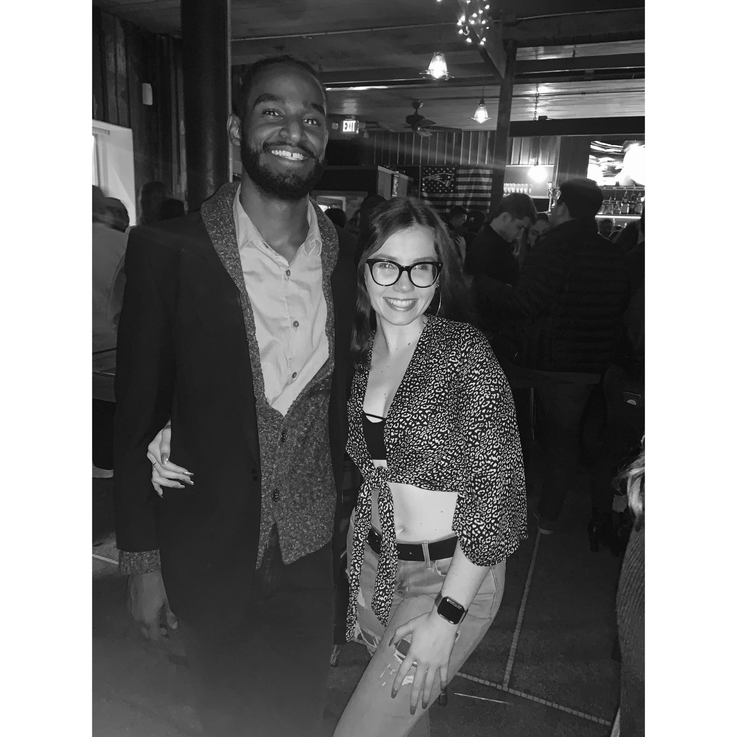 Our first Thanksgiving Eve together!