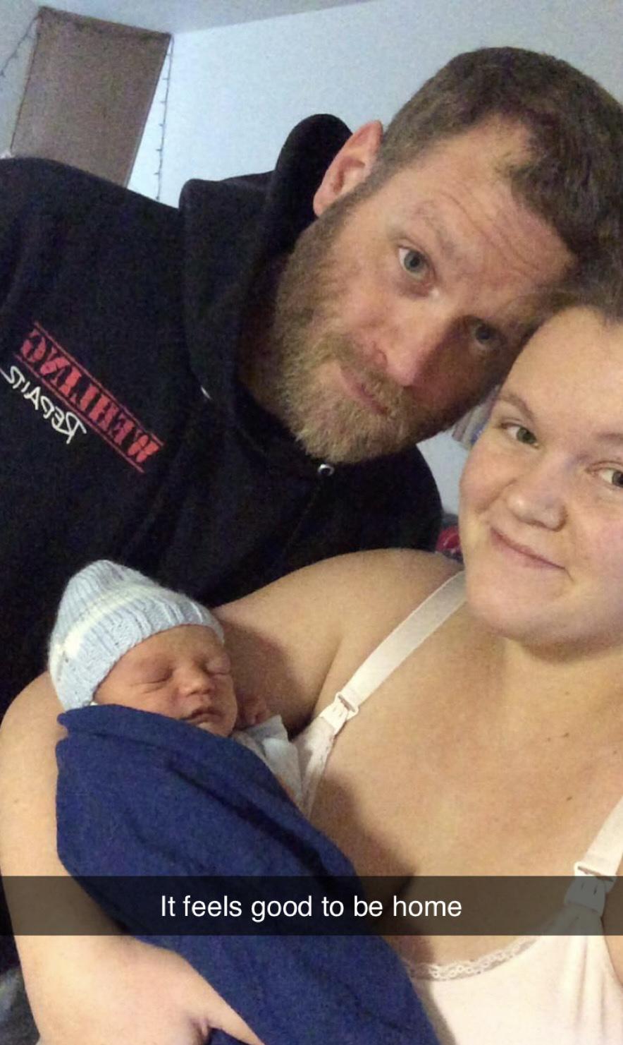 Family of three