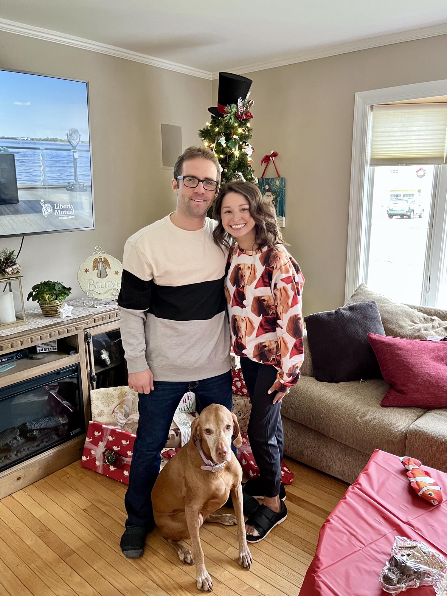 Christmas family photo