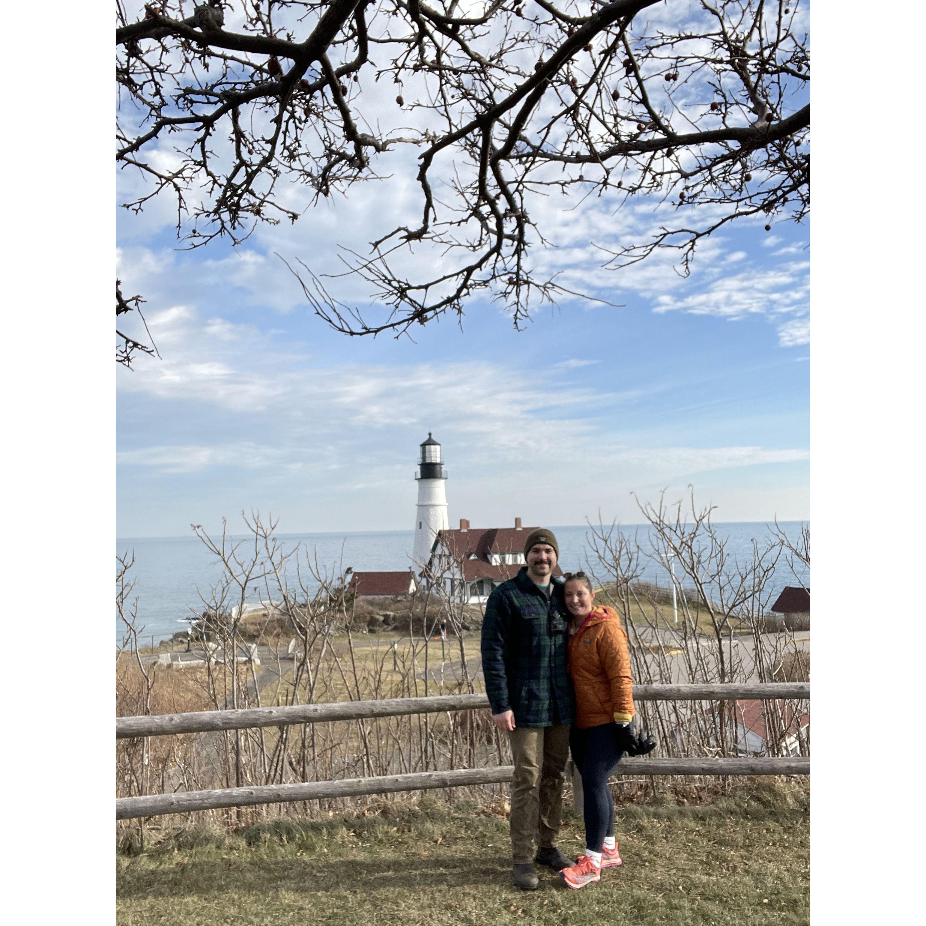 Traveled to Portland, Maine