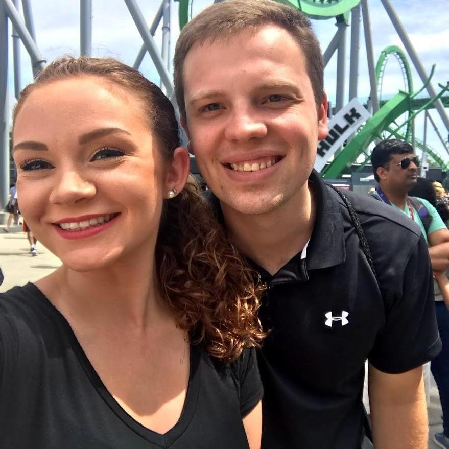 Rode the Hulk on the morning of the day Jared proposed!