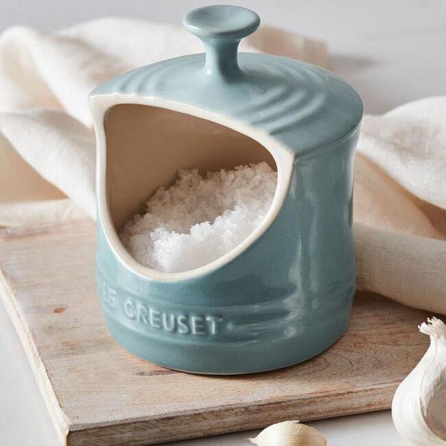 Salt Crock in Sea Salt