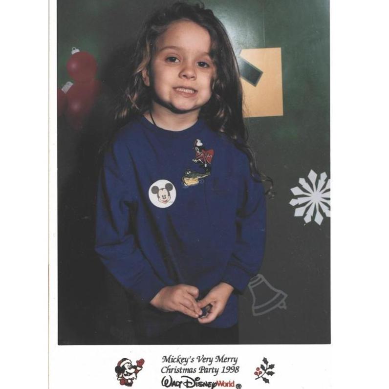 Alexis rocking Mickey's Christmas Party (1998)