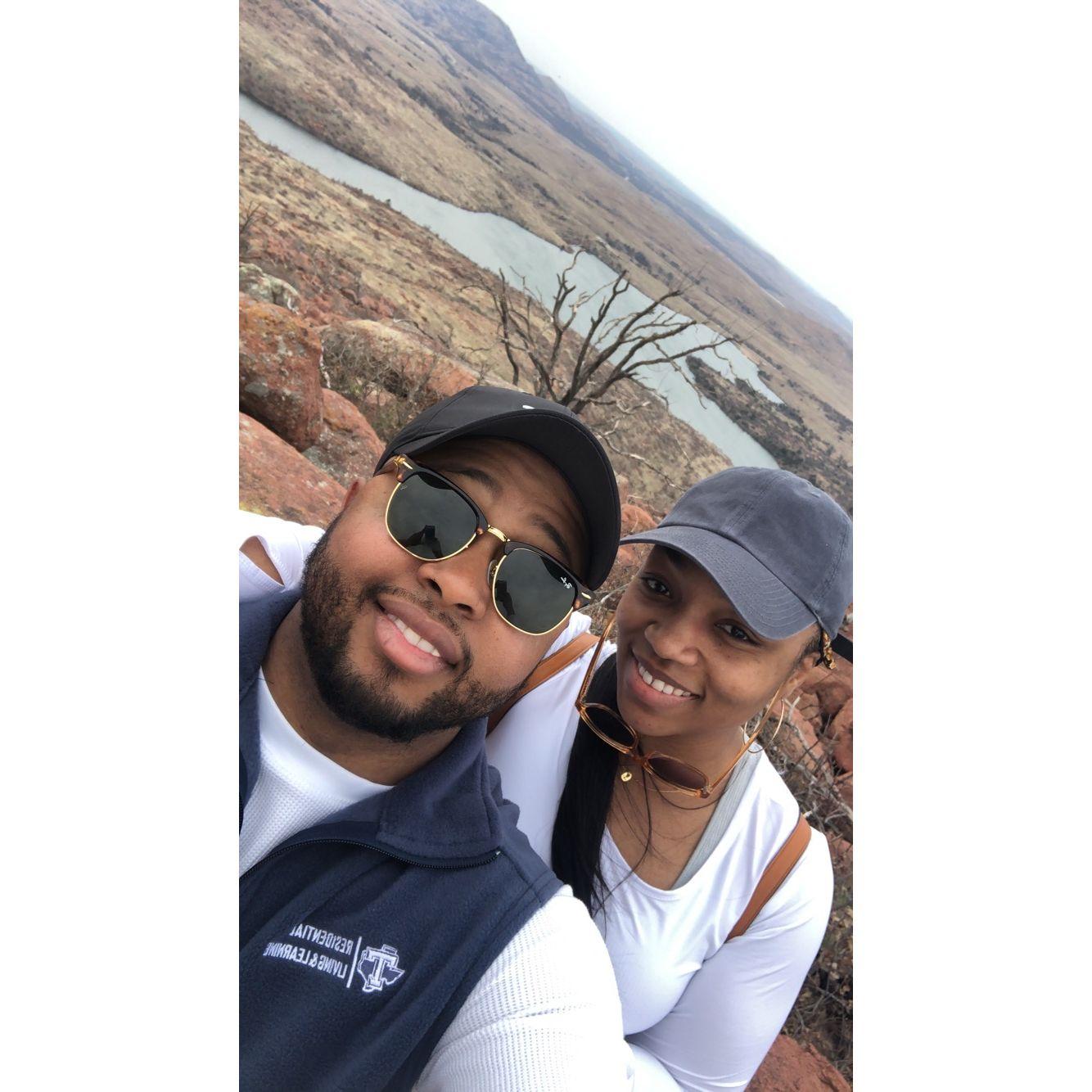 Hiking in the Wichita Mountains! 🥾⛰️