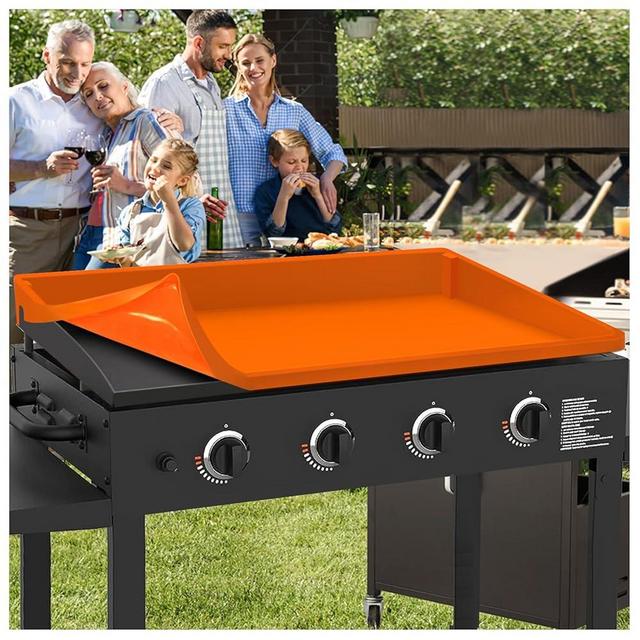 36" Silicone Griddle Cover for Blackstone: Grill Accessories 36 inch Full Wrap-Around Griddle Flat Top Cover Food-Grade Protection Grill Buddy Mats