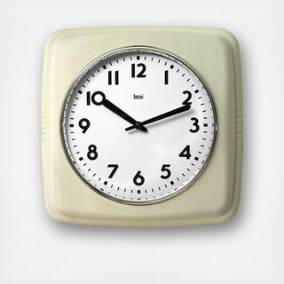 Square Retro Modern Wall Clock