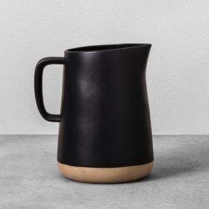 Stoneware Pitcher - Black - Hearth & Hand™ with Magnolia