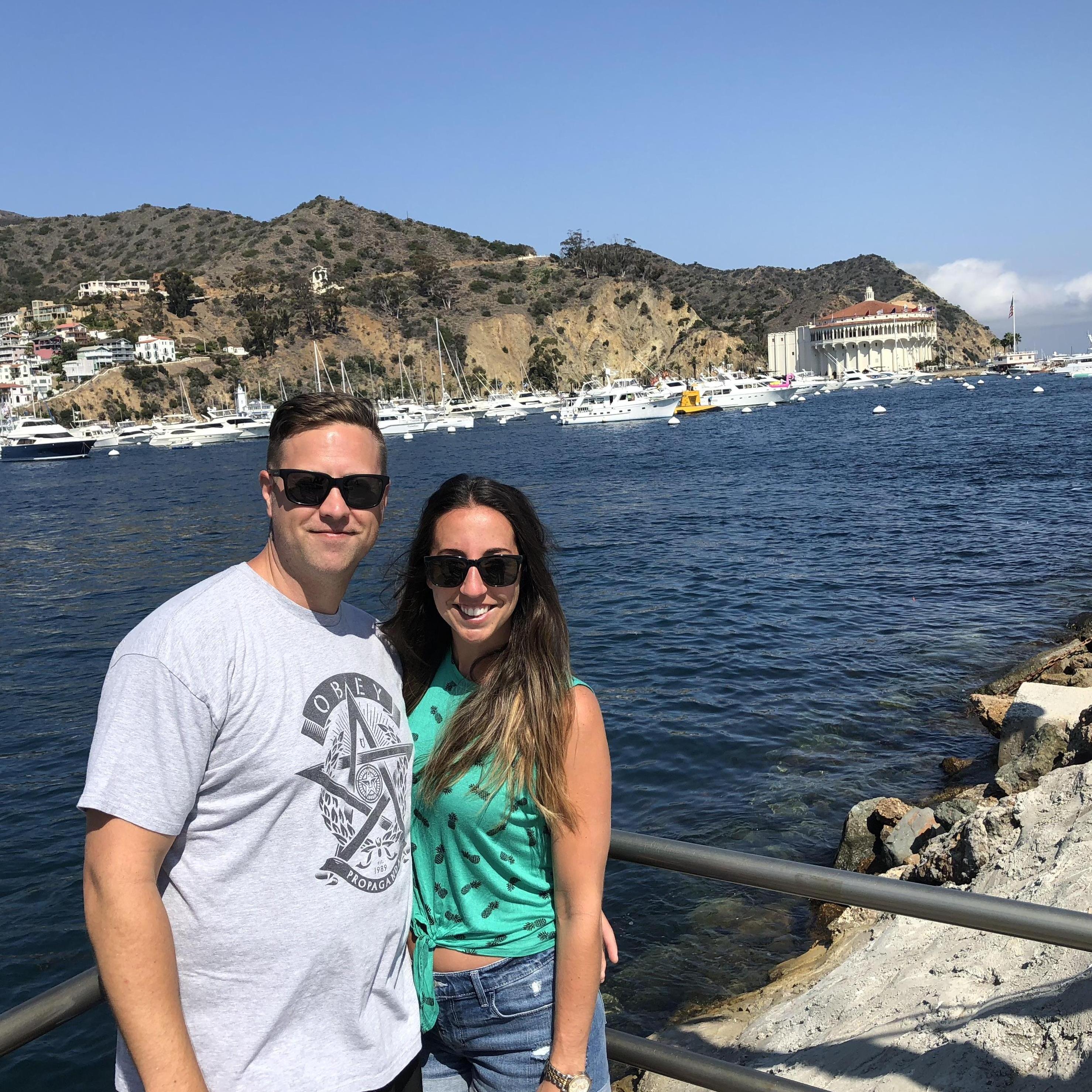 First trip to Catalina together.