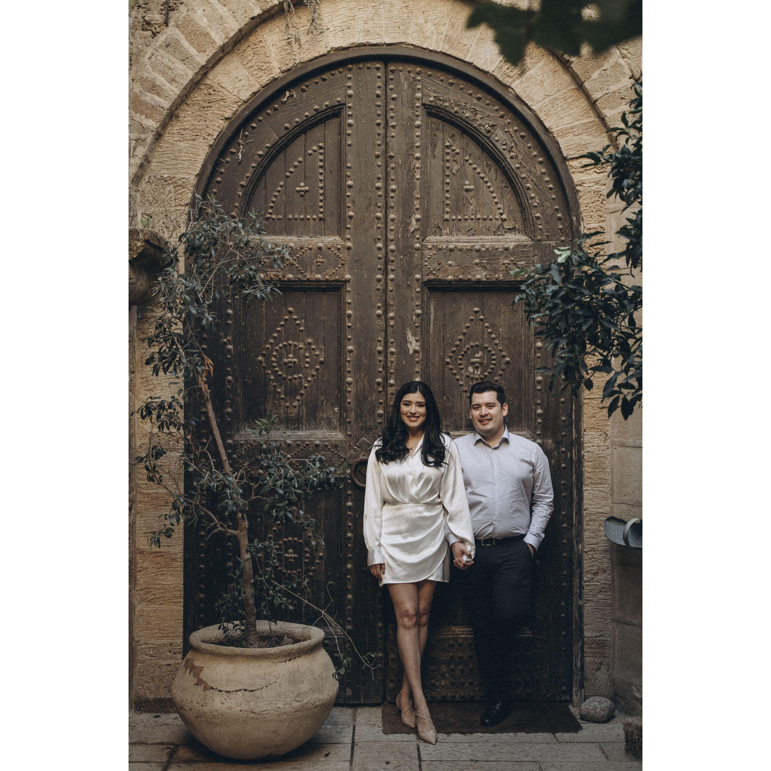 Nuestra sesión de fotos en Tel Aviv, desupués de nuestra boda civil
